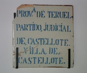 Placas de las calles