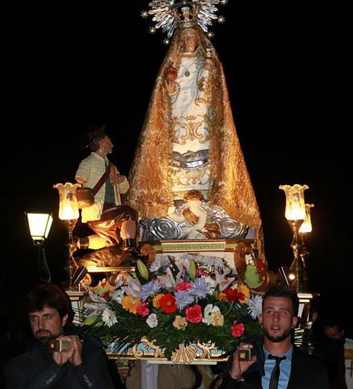 imagen de la Virgen del Tremedal