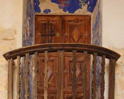 balcón del hospitalico de tronchón